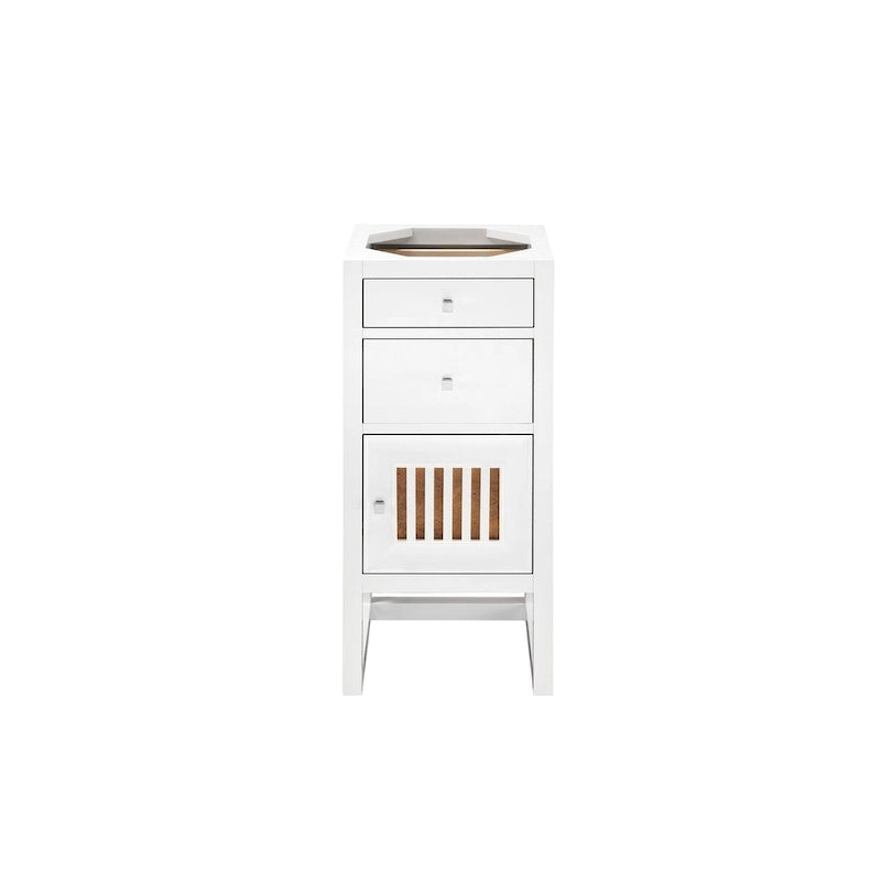 Athens 15 Cabinet w/ Drawers and Door, Glossy White