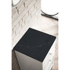 Mobiletto Athens 15 con cassetti e anta, bianco lucido