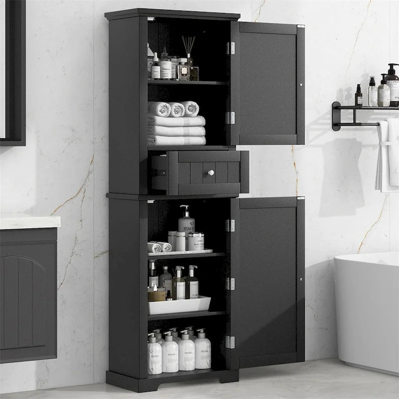 Mobile Alto da Bagno, Mobiletto da Terra con Cassetti