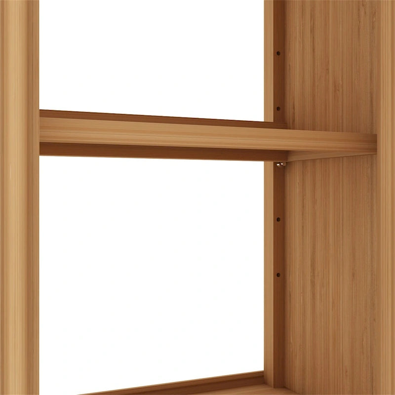 Natural Toilet Storage Rack for Independent Bathroom